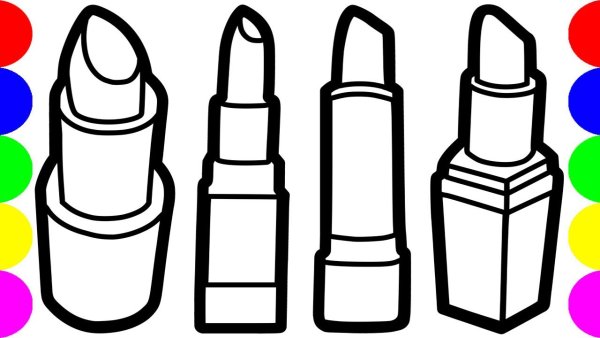 Помада эскиз карандаш