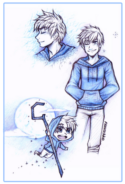 Ледяной Джек для срисовки