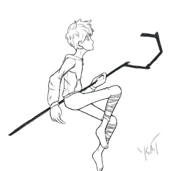 Хранители снов раскраска Джек