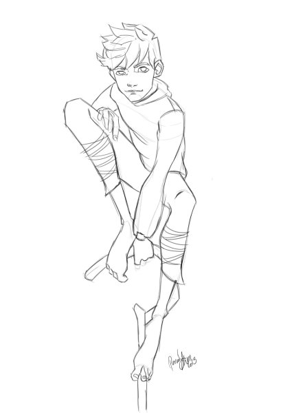 Хранители снов раскраска Джек