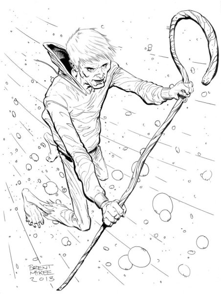 Ледяной Джек для срисовки