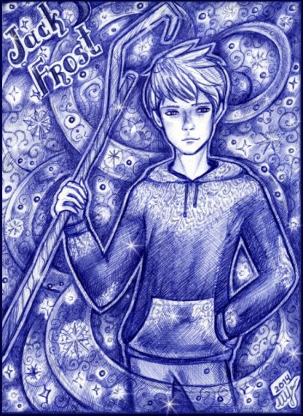 Ледяной Джек для срисовки