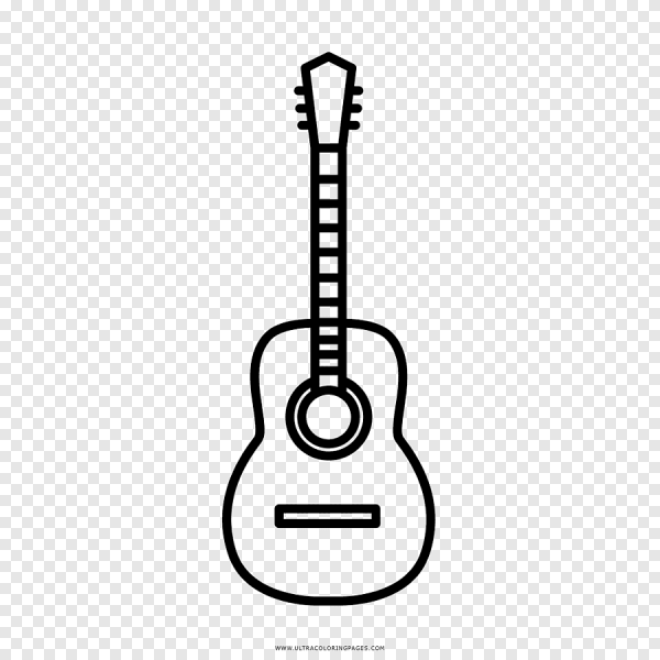 Гитара карандашом