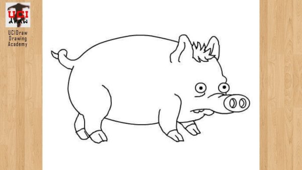 Раскраска маленькие поросята