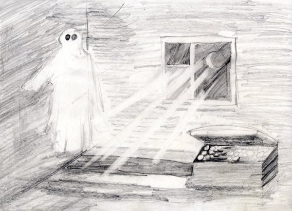 Призрак карандашом