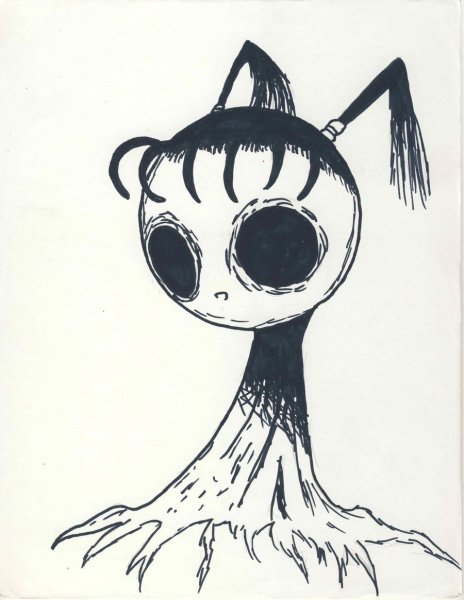 Страшные картинки для срисовки