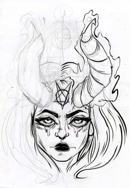 Наброски дьявол