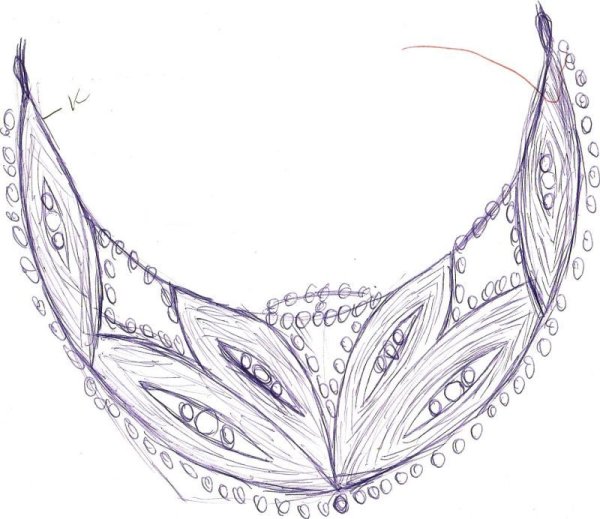 Раскраска украшения