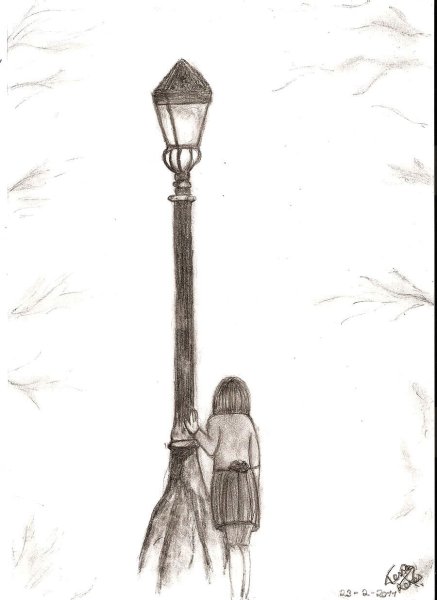 Фонарь рисунок