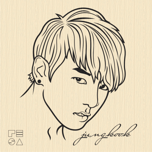 БТС Выжигание Чонгук