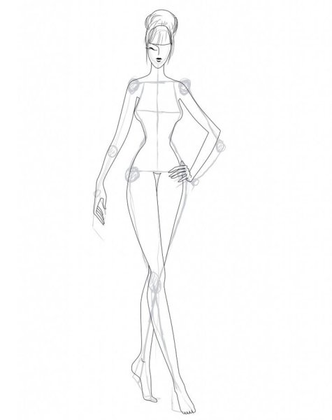 Манекен для рисования человека карандашом