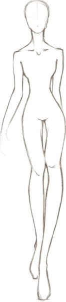 Манекен человека рисунок