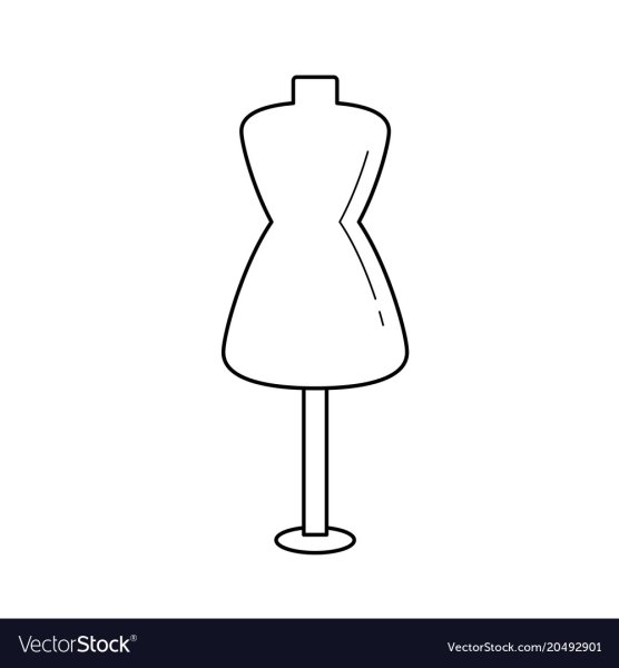 Контур тела девушки