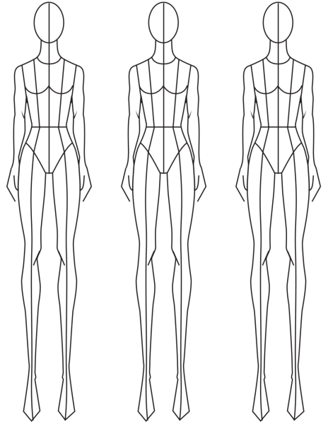 Фигура для моделирования одежды