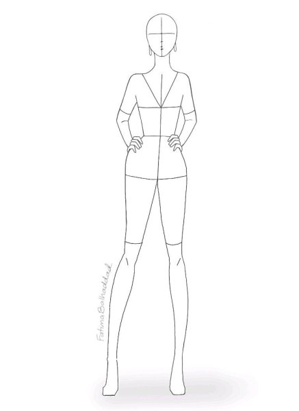 Человек для рисования одежды