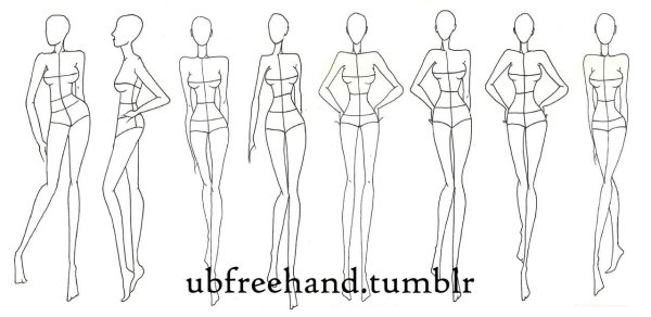 Эскизы одежды