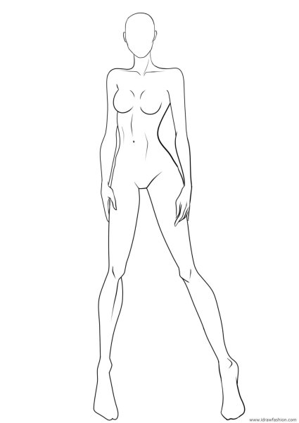 Манекен контур