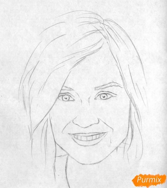 Портрет мамы легкий