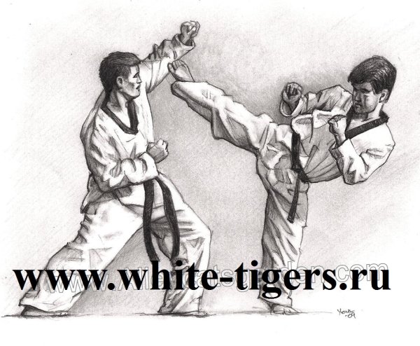 Рисунок на тему рукопашный бой