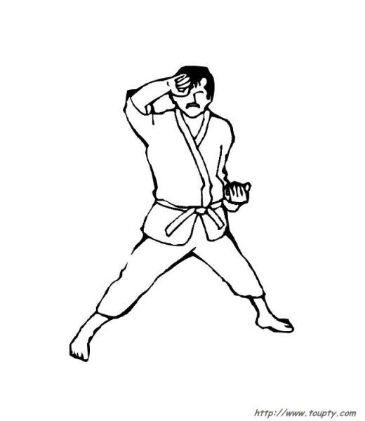 Распечатка каратэ