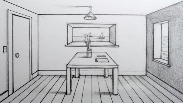 Рисунок комнаты