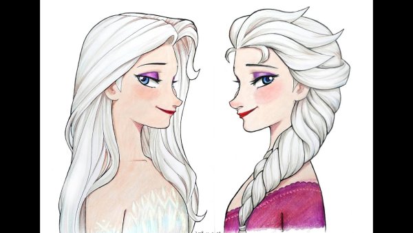 Холодное сердце рисунки