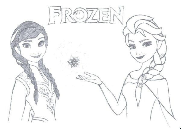 Elsa Холодное сердце risunki