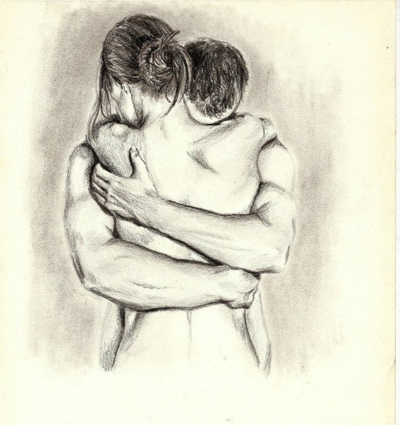 Влюбленные карандашом