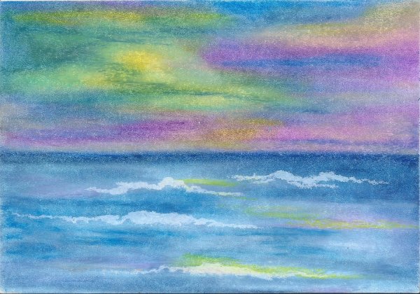 Море карандашом