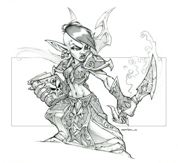 ВОВ Гоблин и Гномиха