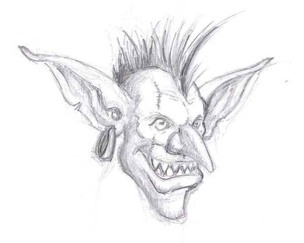 Гоблин эскиз