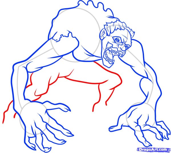 Страшные раскраски