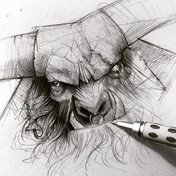 Картины карандашом