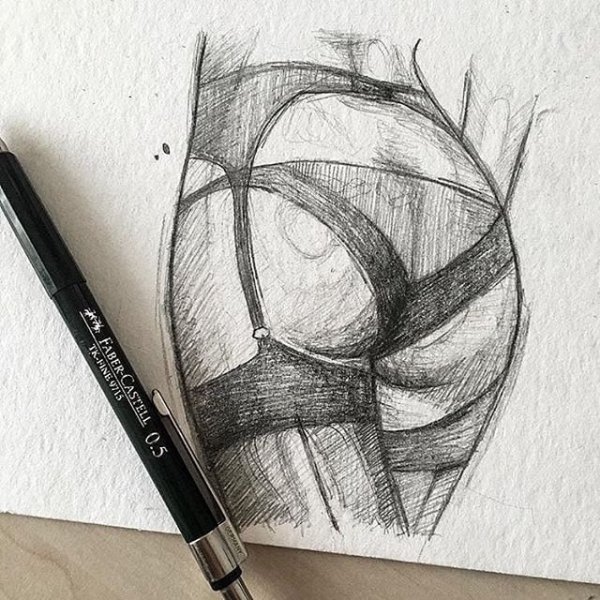 Графитный карандаш для рисования