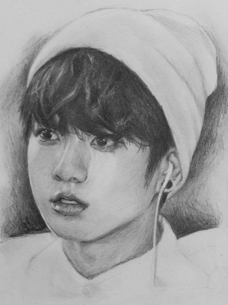 Портрет БТС Jungkook