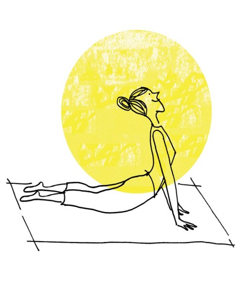 Йога иллюстрации