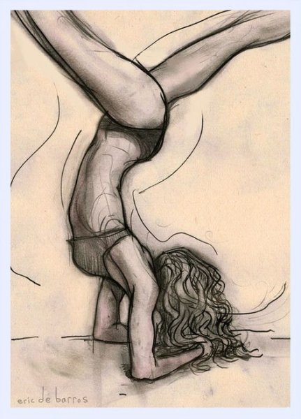 Йога карандашом