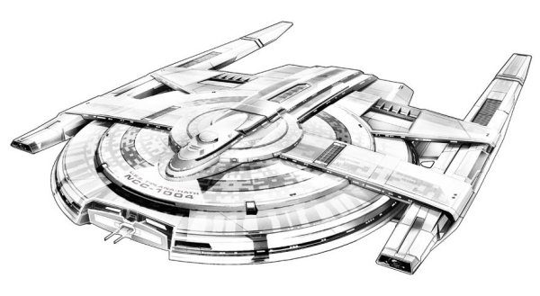 Зарисовки космического корабля