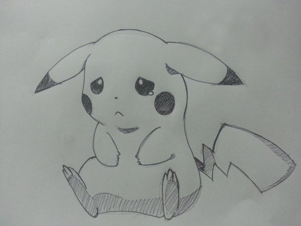 Нарисовать Пикачу поэтапно