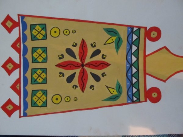 Прялка узоры легкие