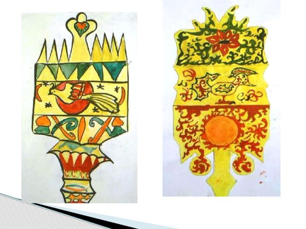 Прялка рисунок