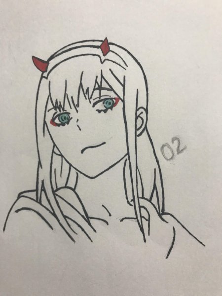 02 Аниме карандашом