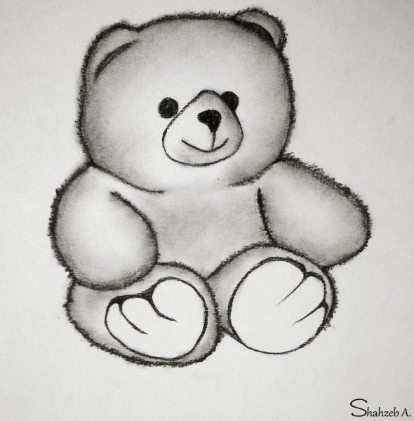 Картинки для срисовки мишки