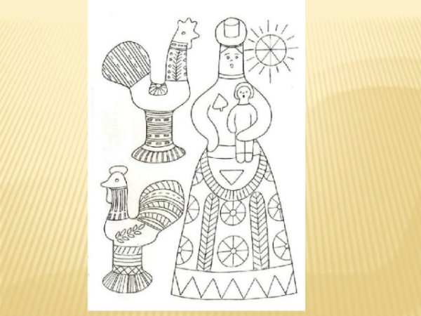 Филимоновская игрушка петушок раскраска