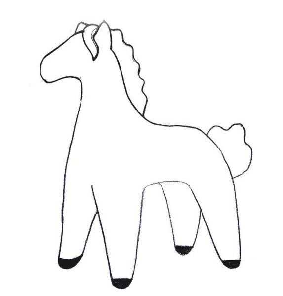 Филимоновская свистулька козлик