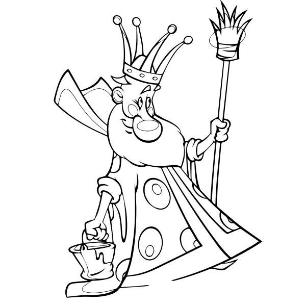 Марья Моревна и Кощей раскраски