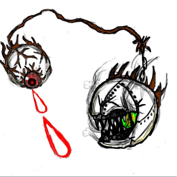 Террария карандашом боссы