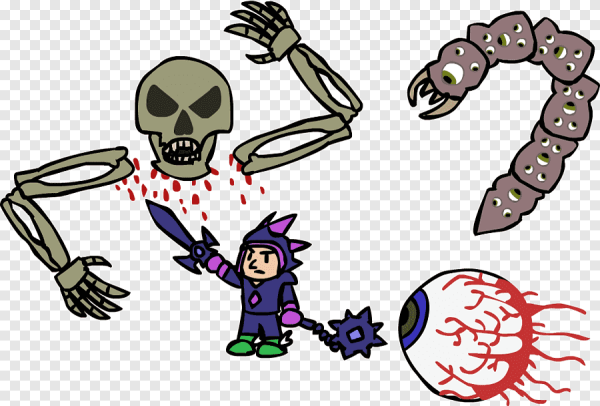 Terraria Скелетрон фан