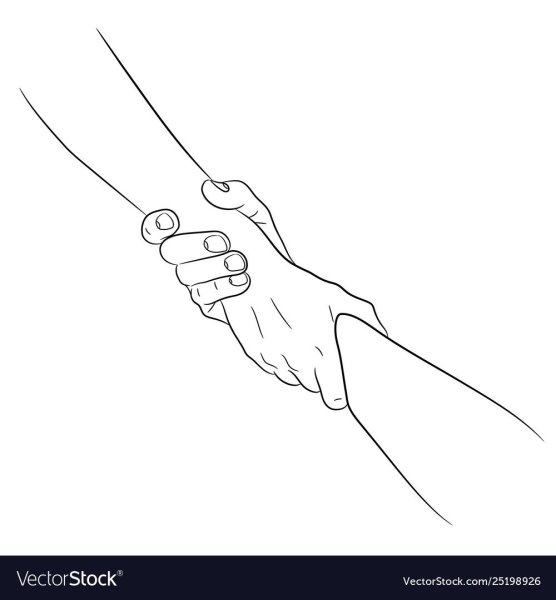 Нарисовать рукопожатие