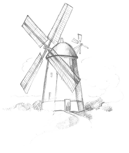 Зарисовки деревянного зодчества